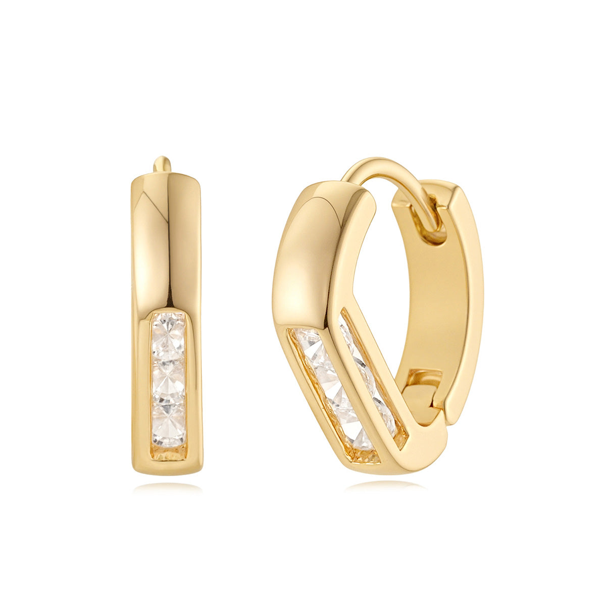 14K_Gold_CZ_Trio_Hoop_Earrings