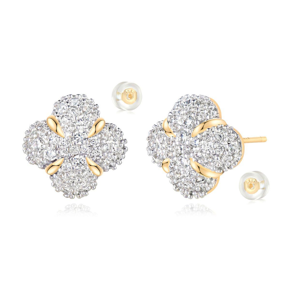 Cluster Stud Earrings