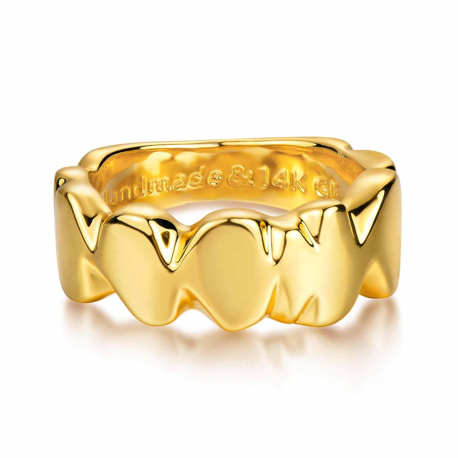 Heart Nugget Ring