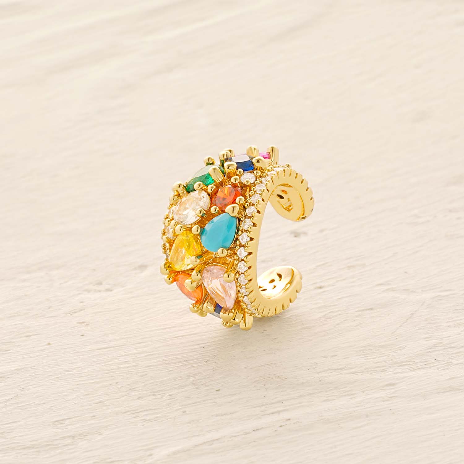 Rainbow Ear Cuff