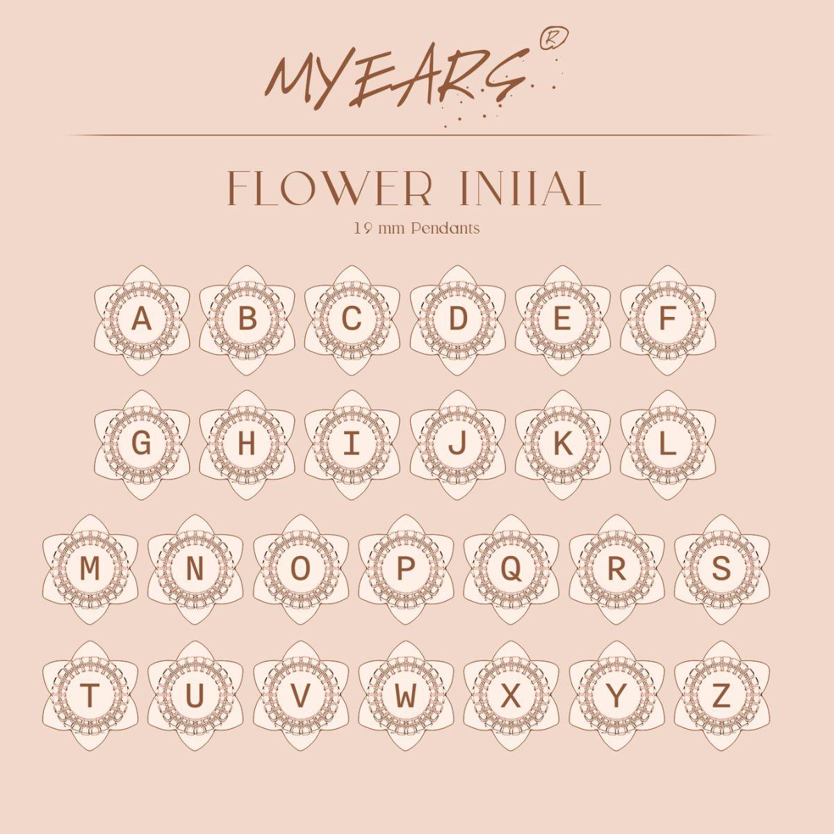 Gold Initial Pendant Necklace