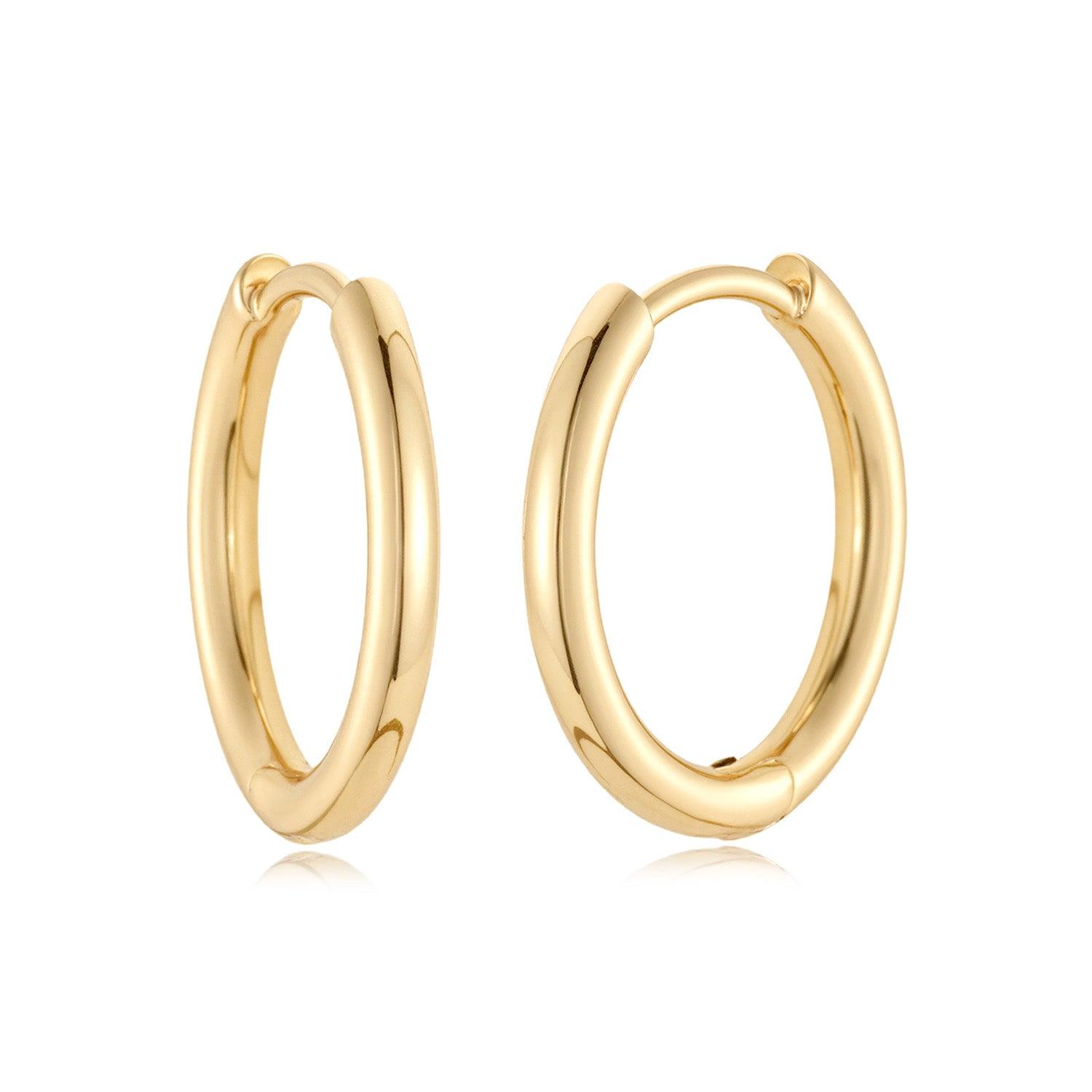 Basic Huggie Hoop Earrings