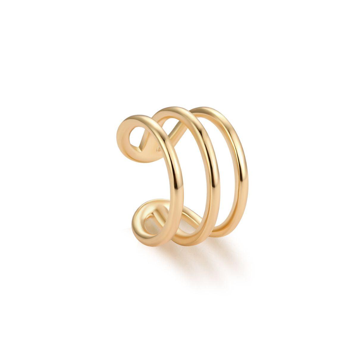 Triple Hoop Ear Cuff