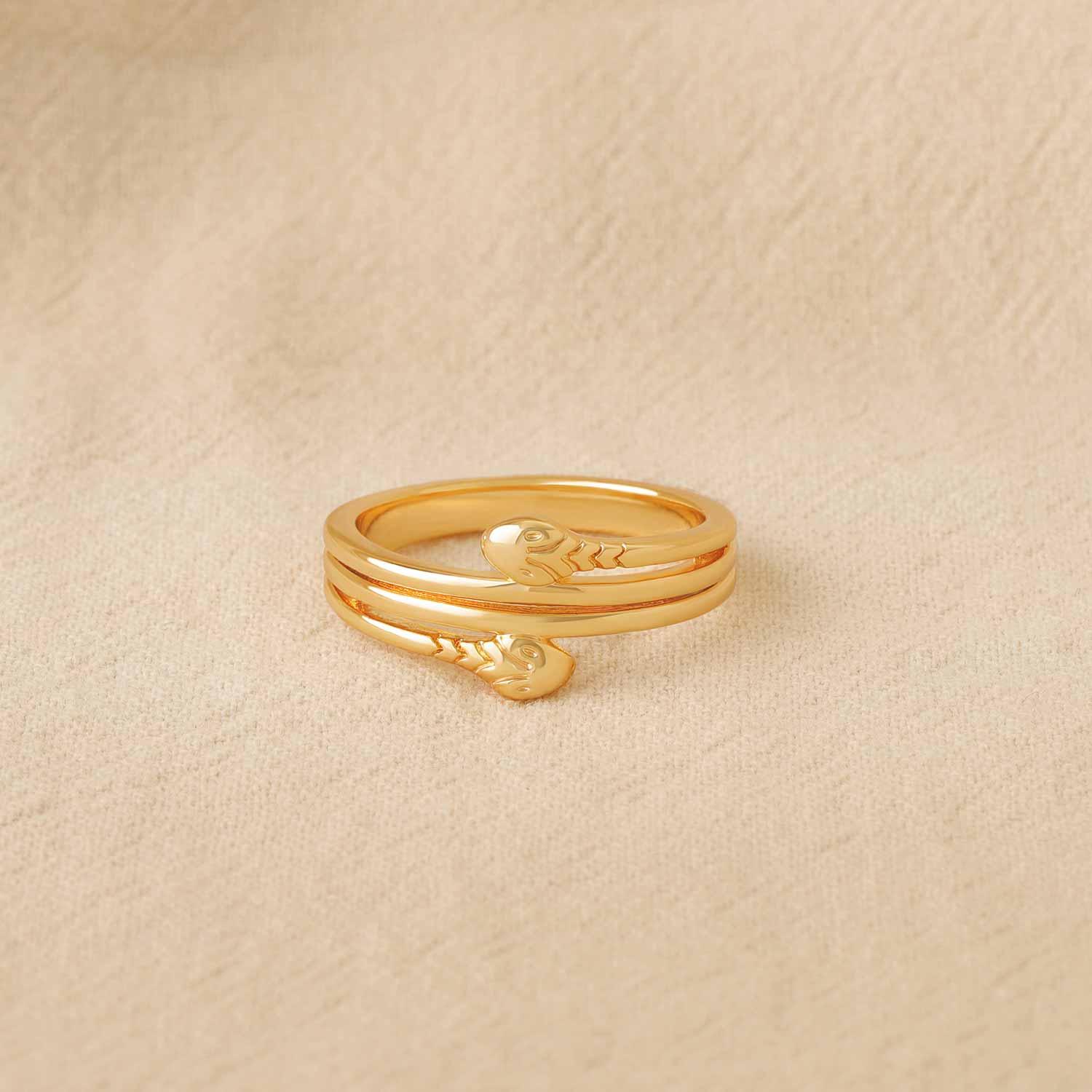 Snake Hoop Ring