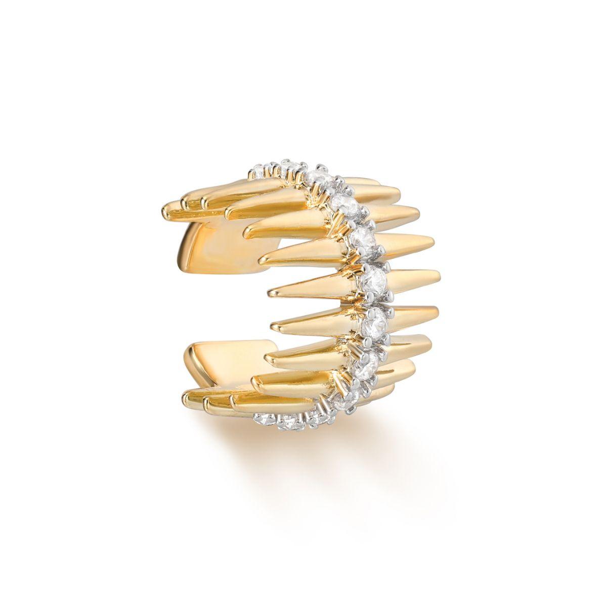 Fishbone Band Ear Cuff