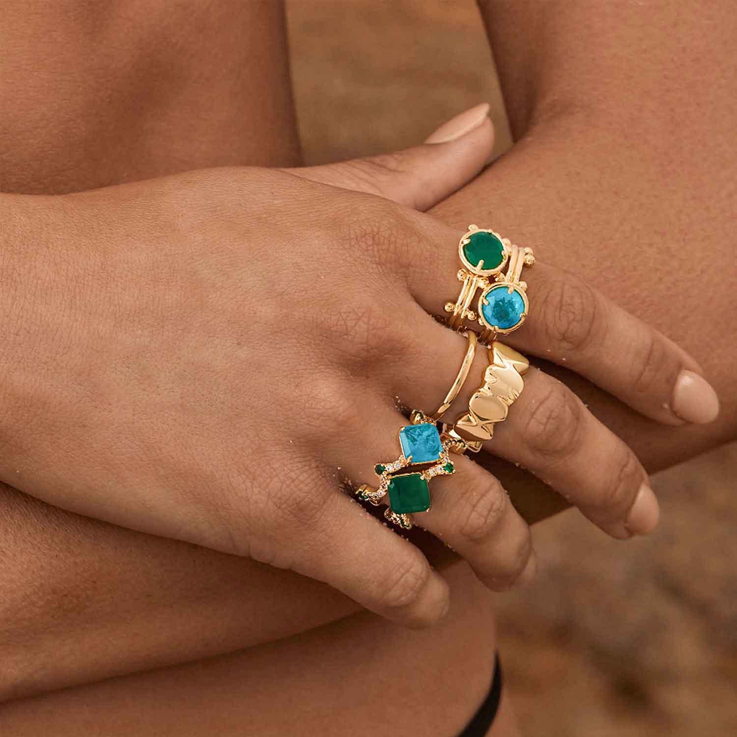 Heart Nugget Ring