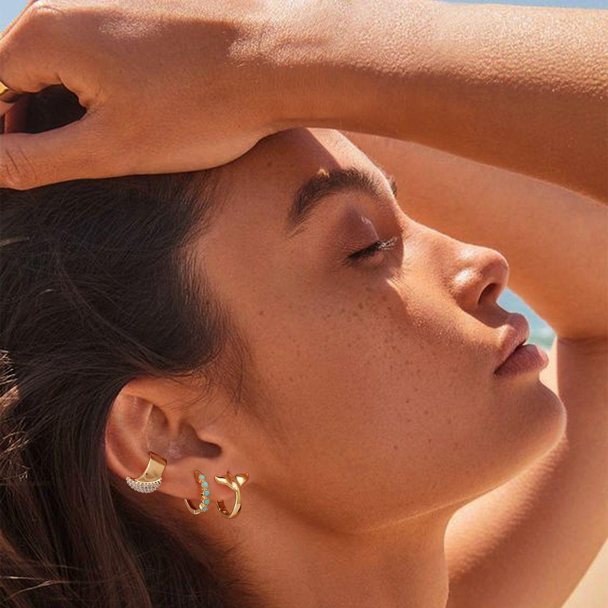 Mermaid Tail Hoop Earrings