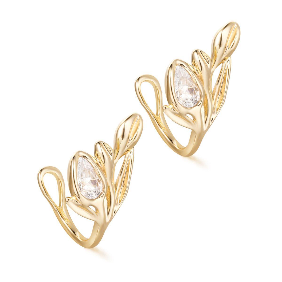 Tulip Flower Ear Cuff