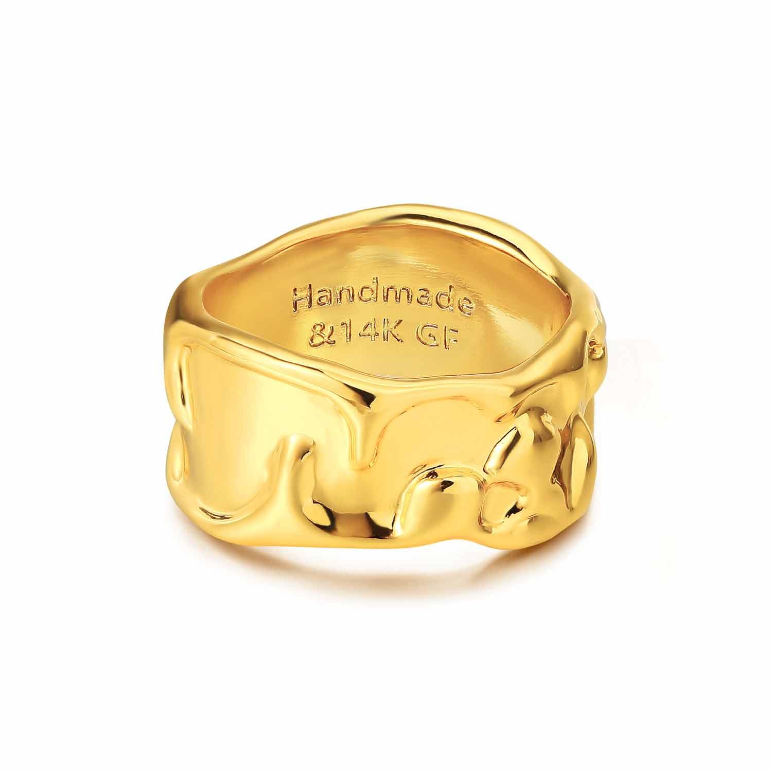 Irregular Ocean Wave Wide Ring