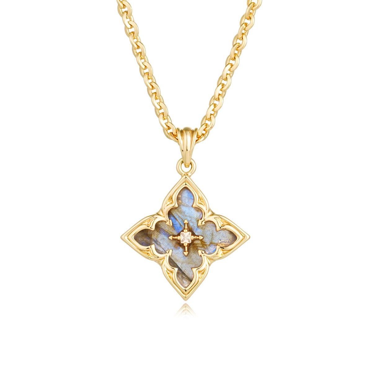 Four Leaf Clover Pendant Necklace