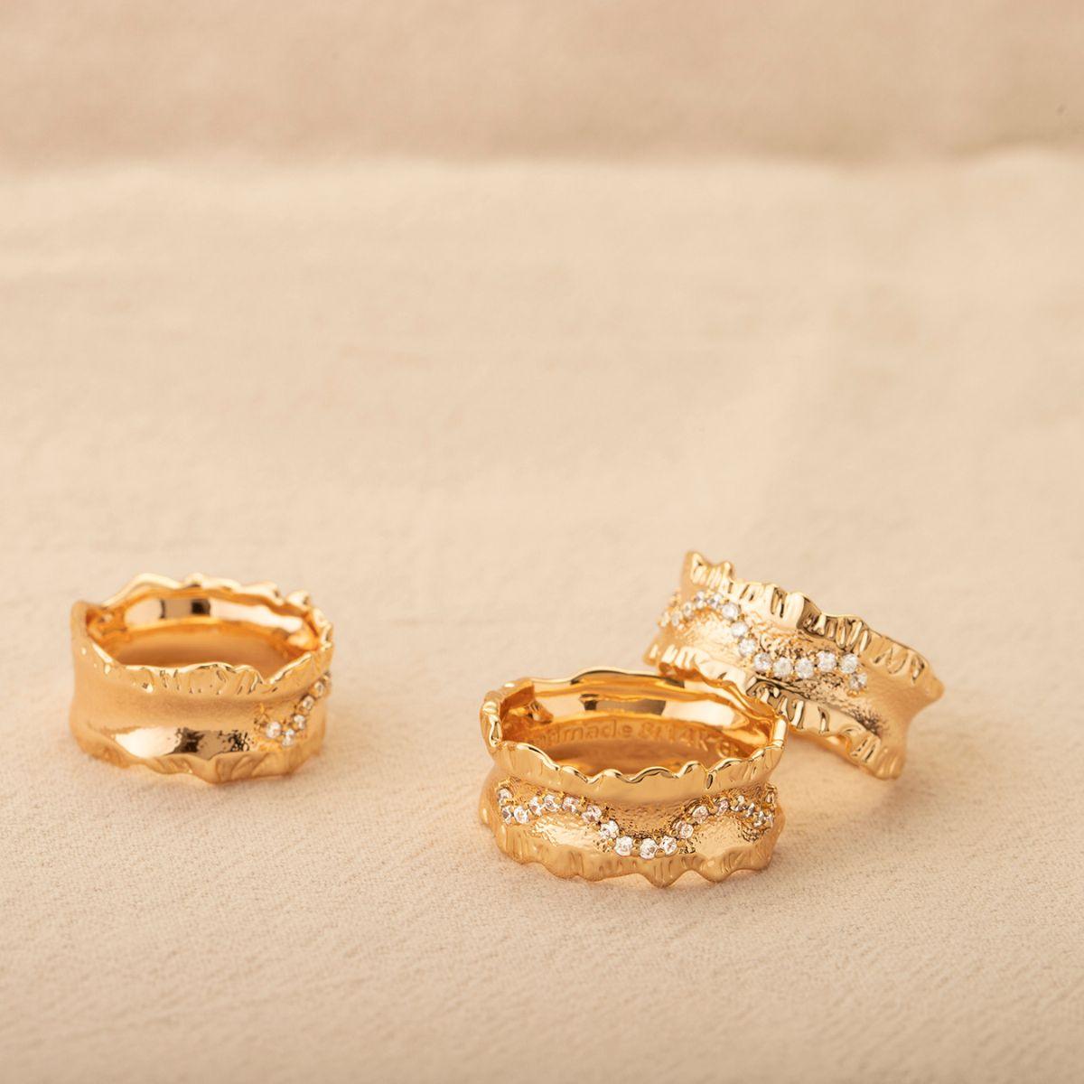 10MM Wide Lava Ring