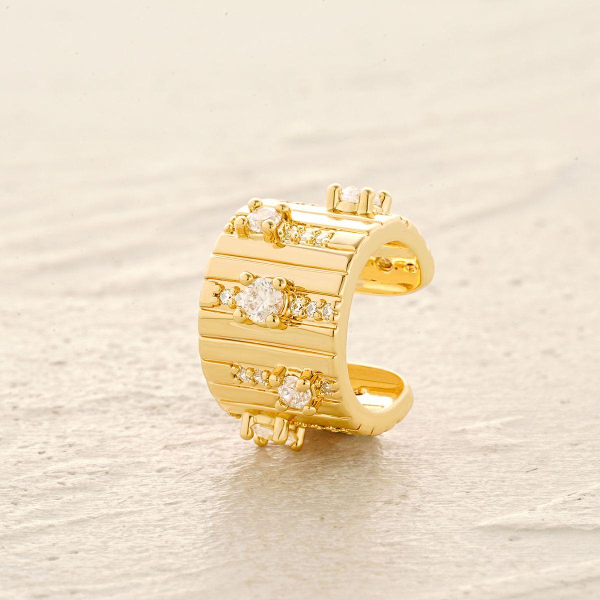 Piano Keys Band Ear Cuff