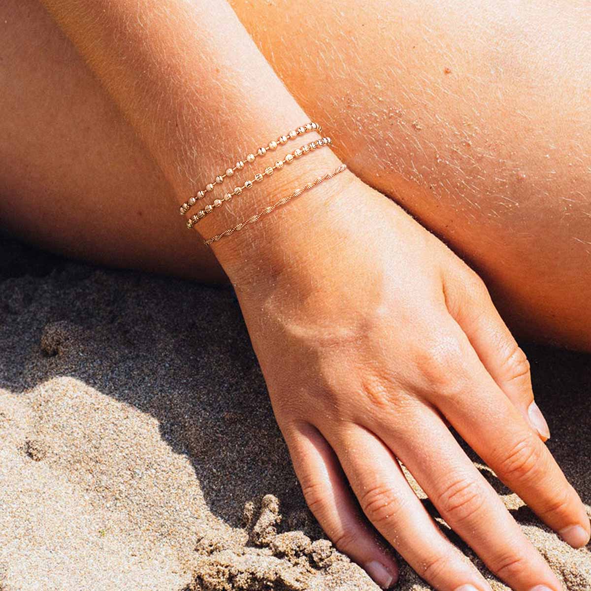 Trendy_Gold_Beaded_Bracelet_Stacking_Bracelet_for_Women