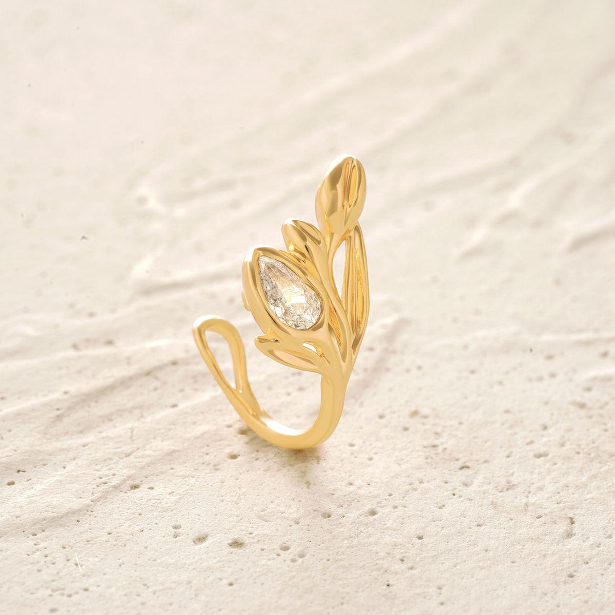 Tulip Flower Ear Cuff