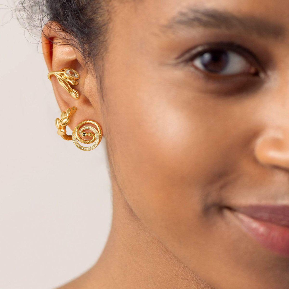 Tulip Flower Ear Cuff