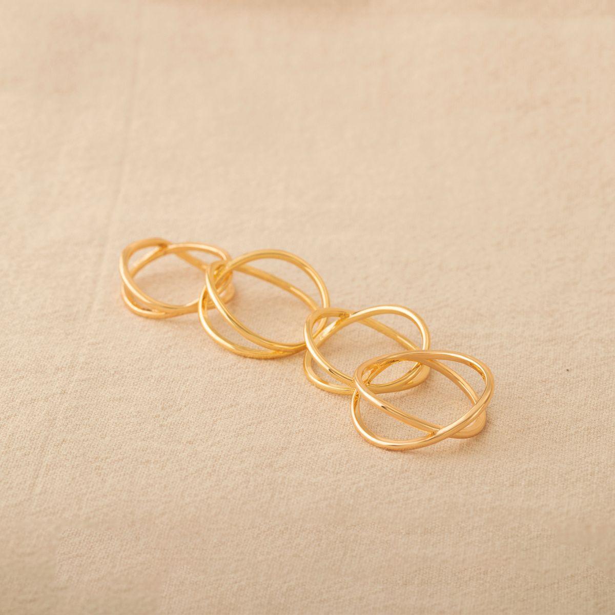 Cross Polished Ring