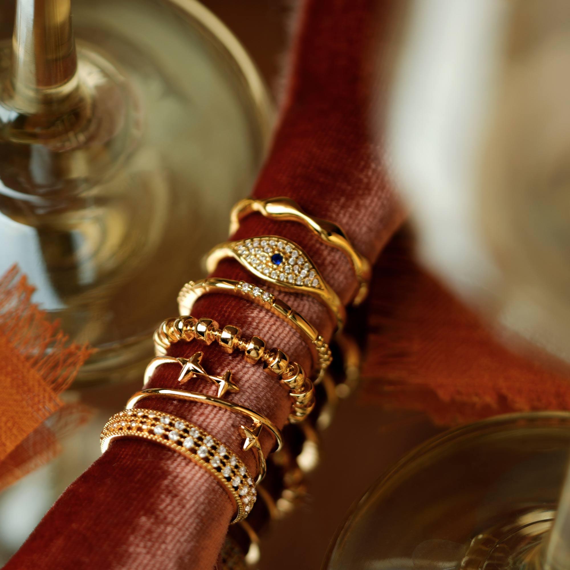 myears_gold stacked earrings_product_series_cover_image