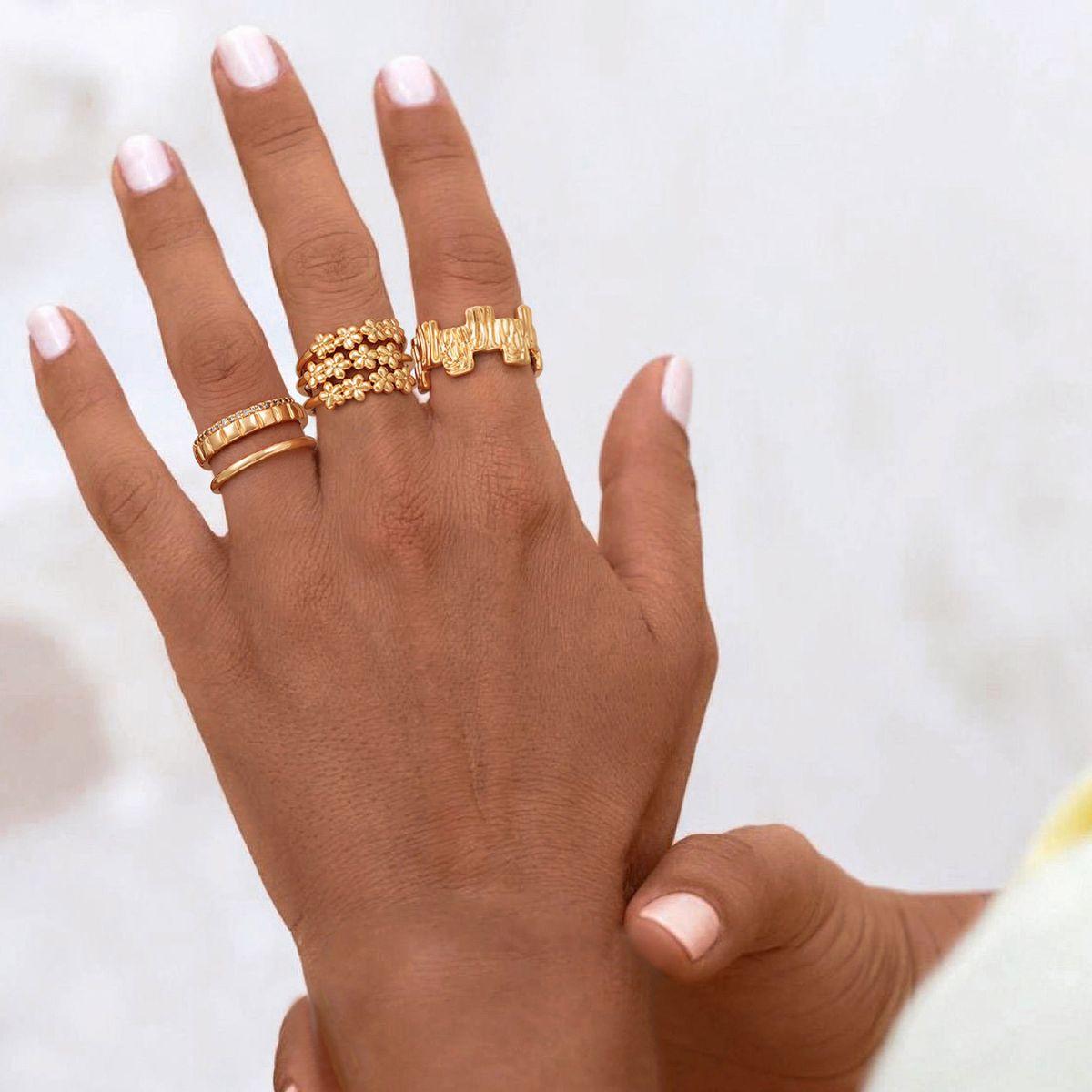 Tree Personalized Bar Ring