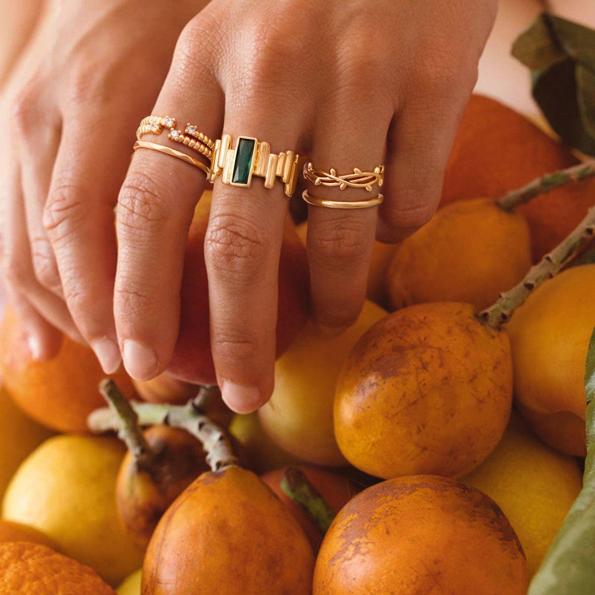 Ivy Vine Leaf Ring