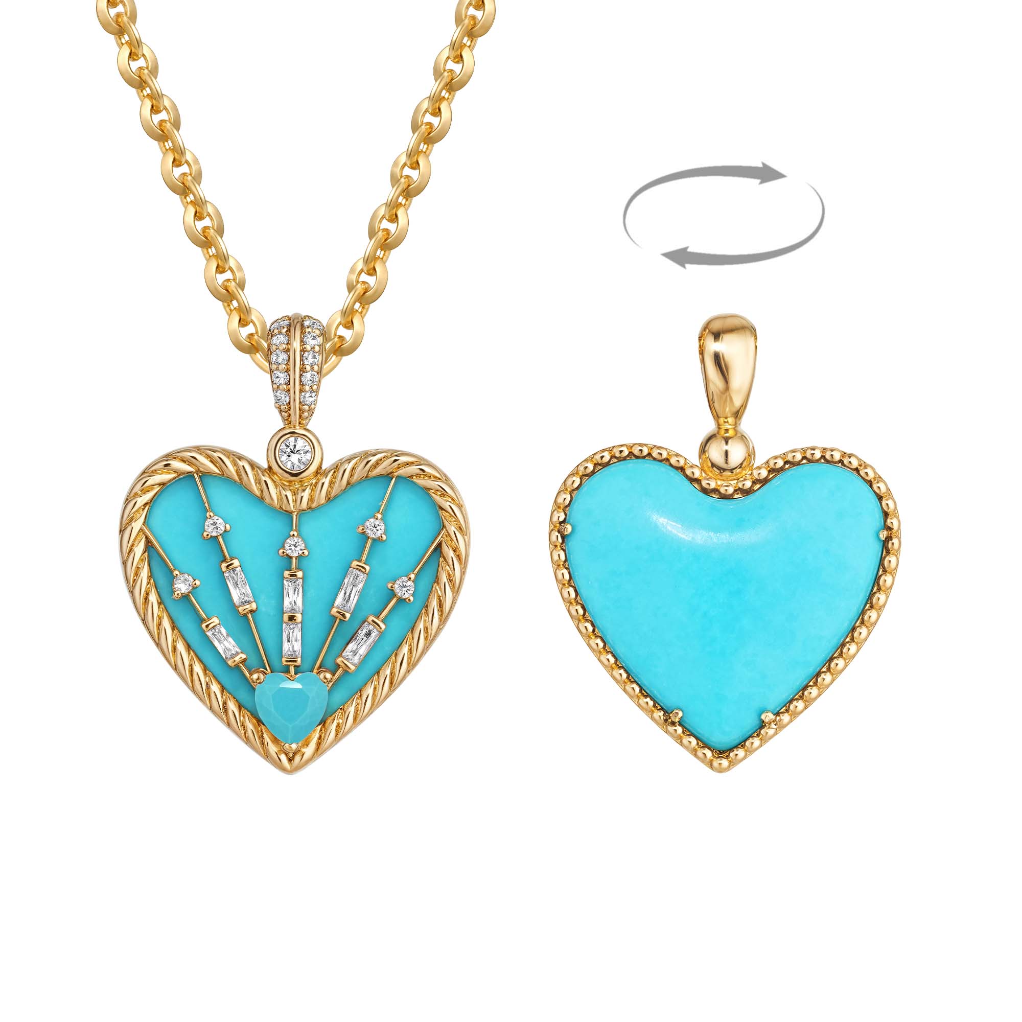 Heart Pendant Necklace