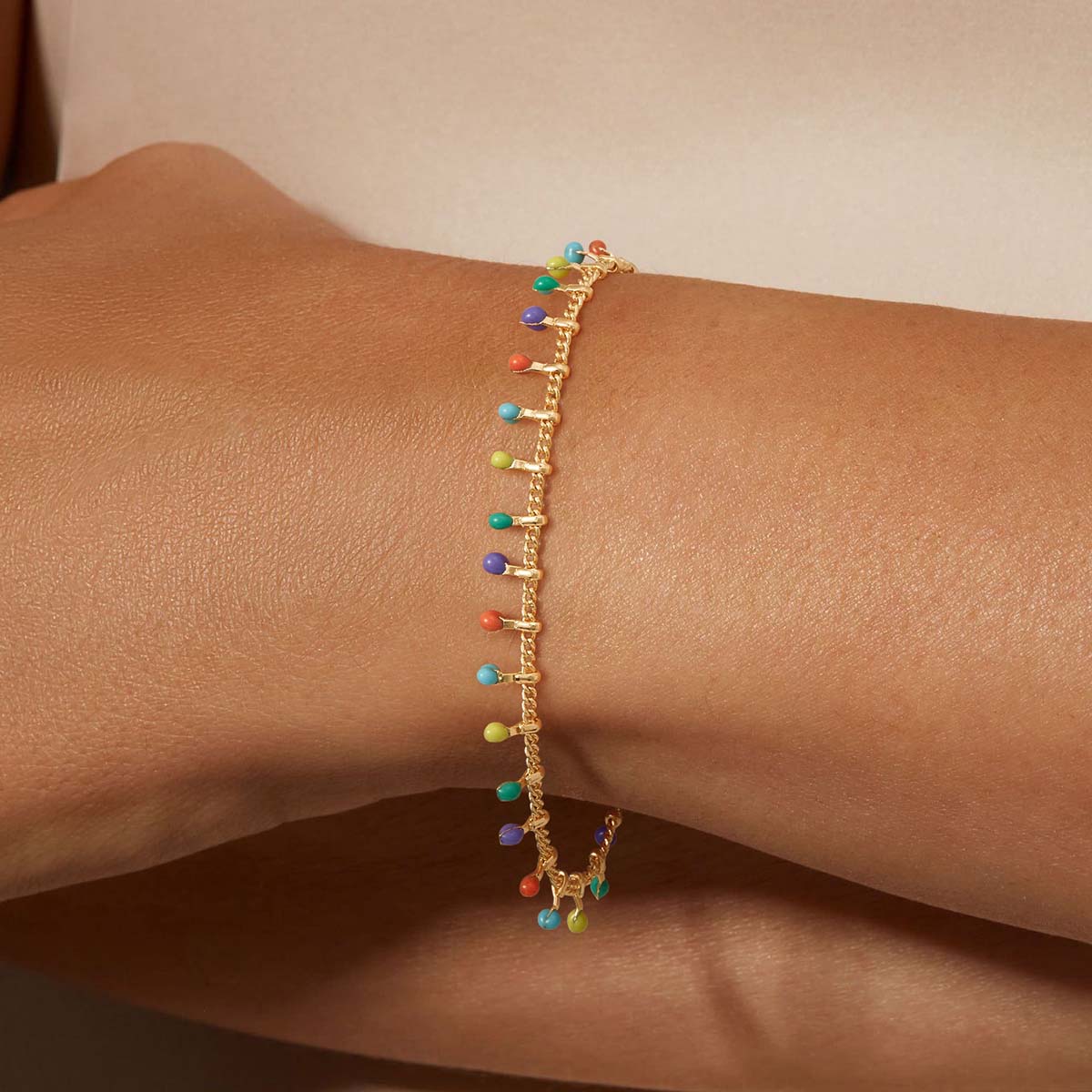 Colorful Beaded Bracelet