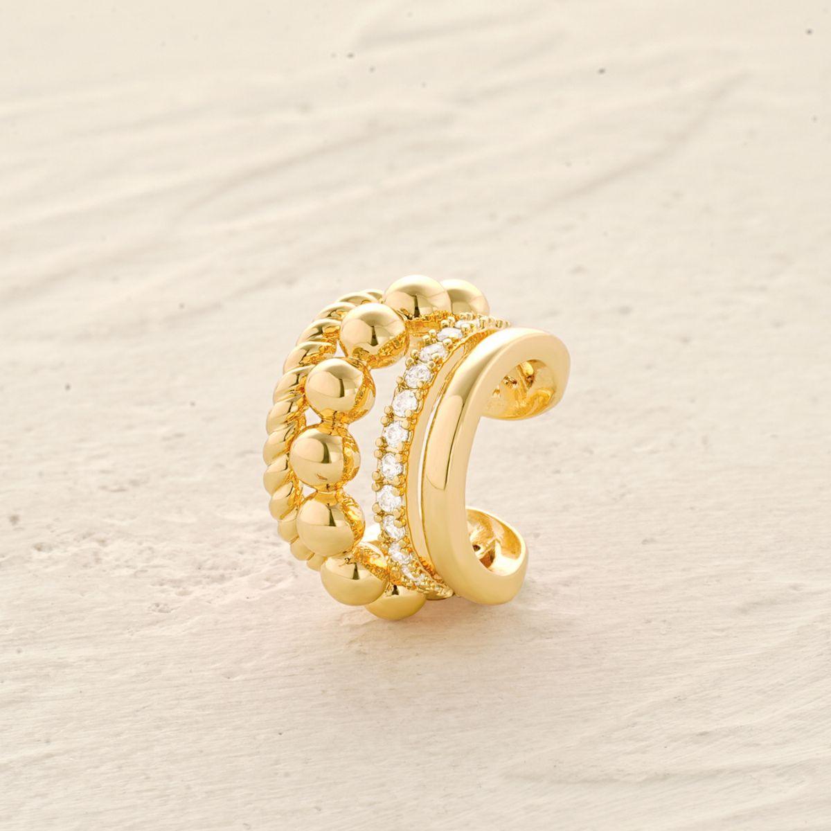 Quartet Beaded Ear Cuff