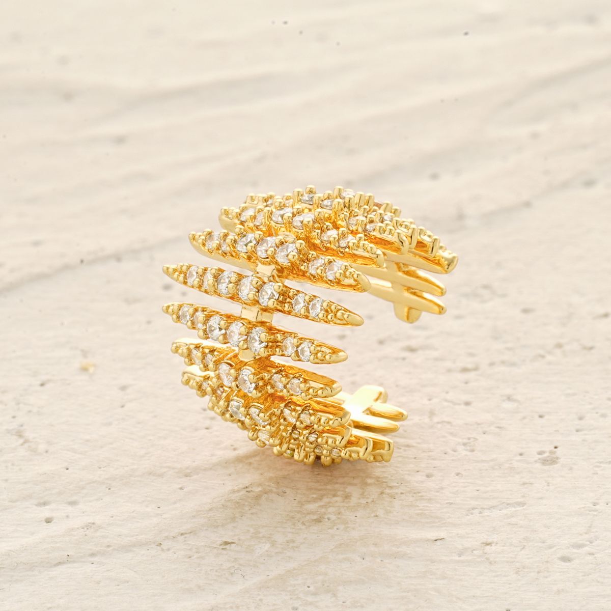 Fishbone Ear Cuffs