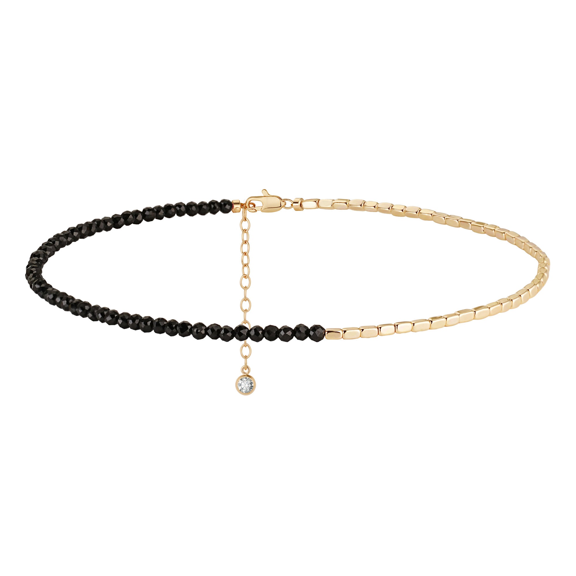 Handmade Gemstone Beaded Anklet