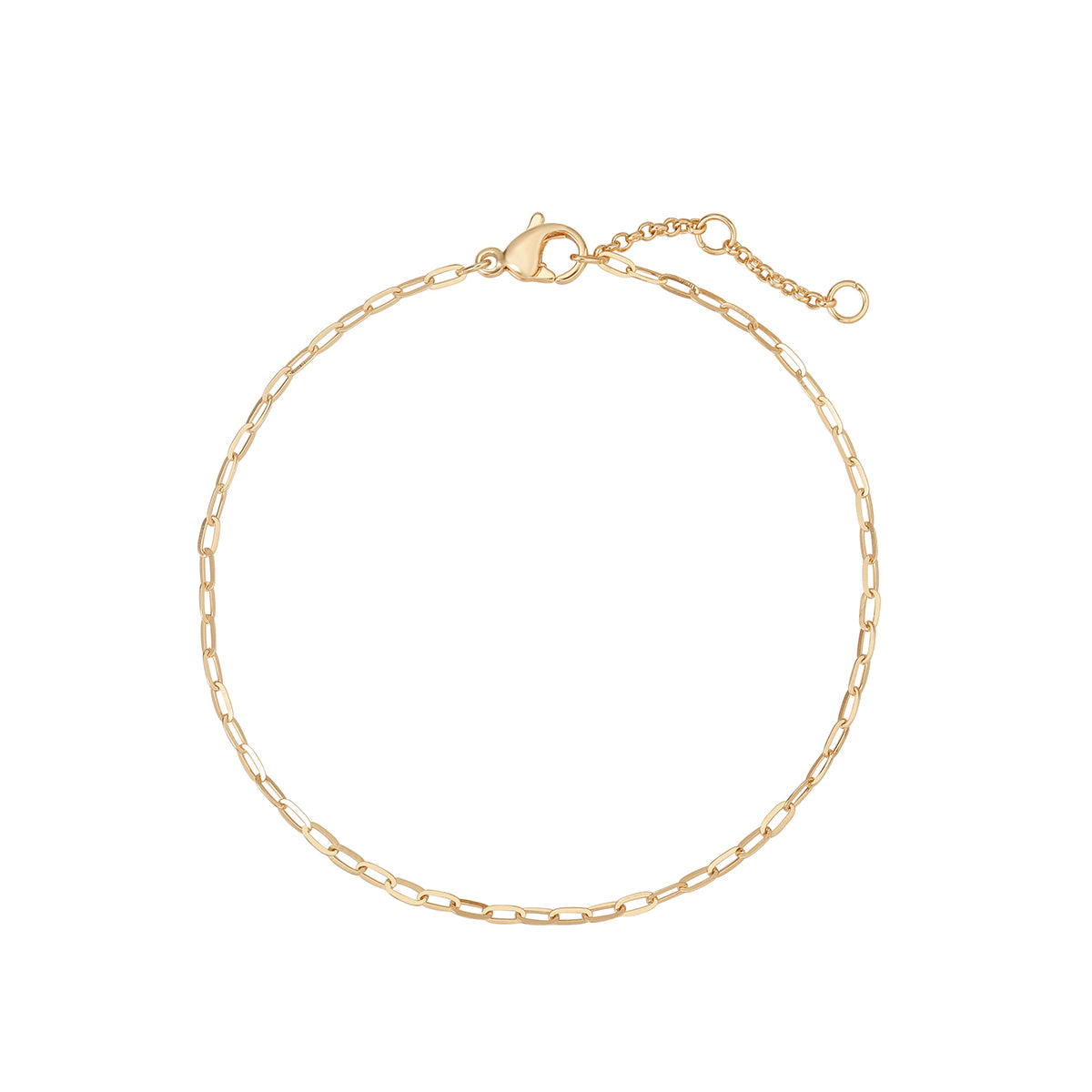 Gold Chain Link Bracelet
