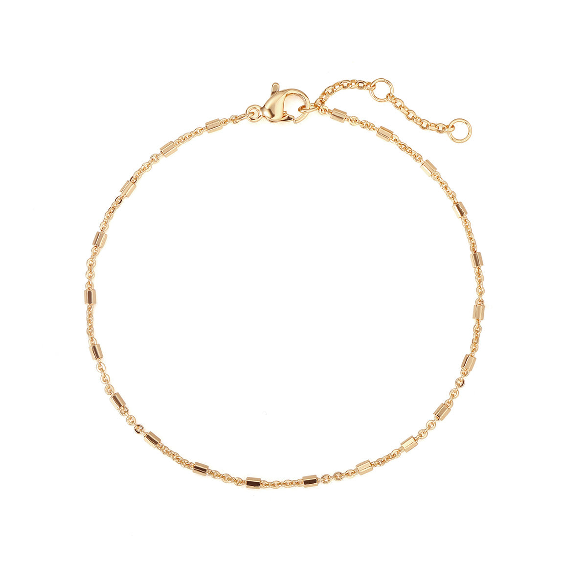 Gold Chain Link Bracelet