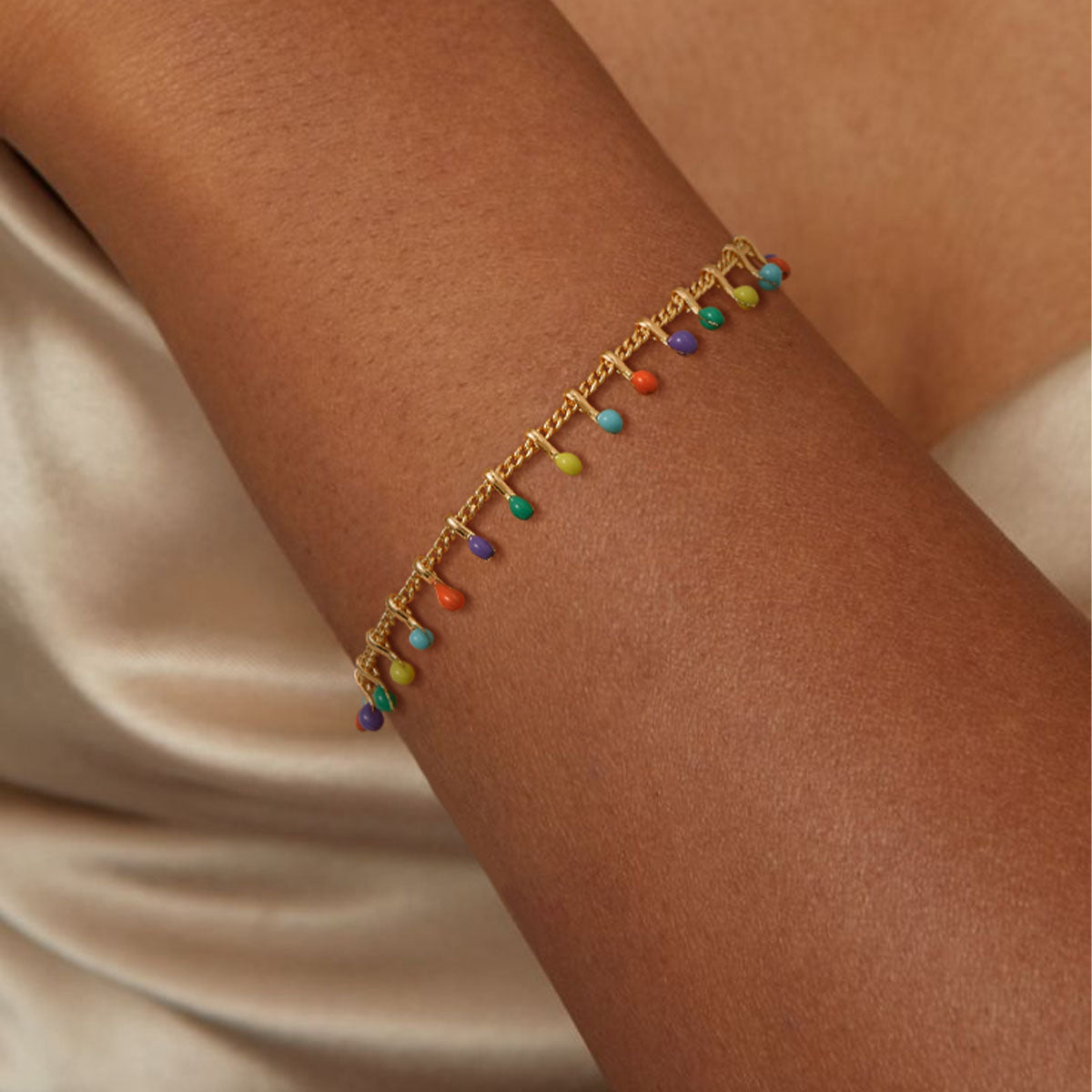 Colorful Beaded Bracelet