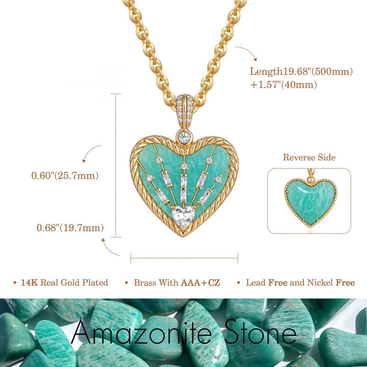 Heart Pendant Necklace