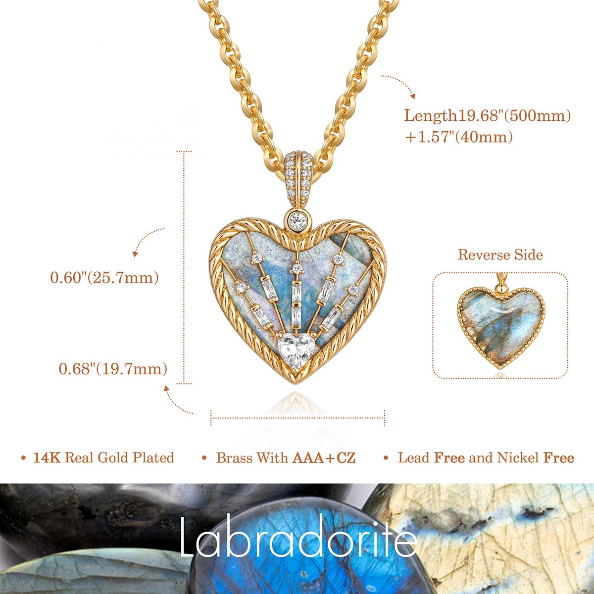 Heart Pendant Necklace