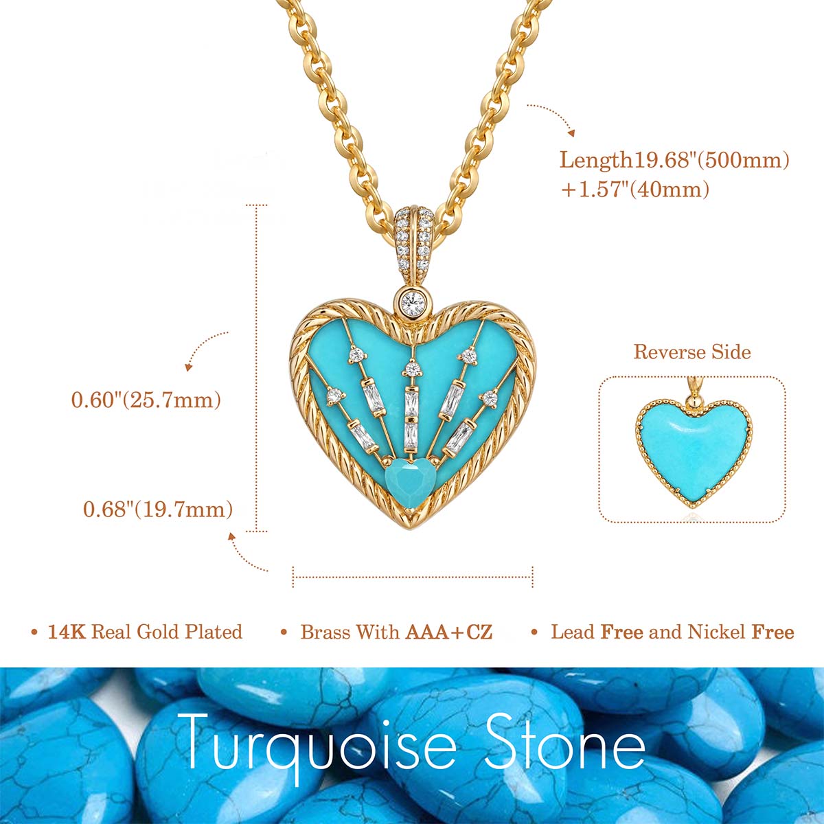 Heart Pendant Necklace