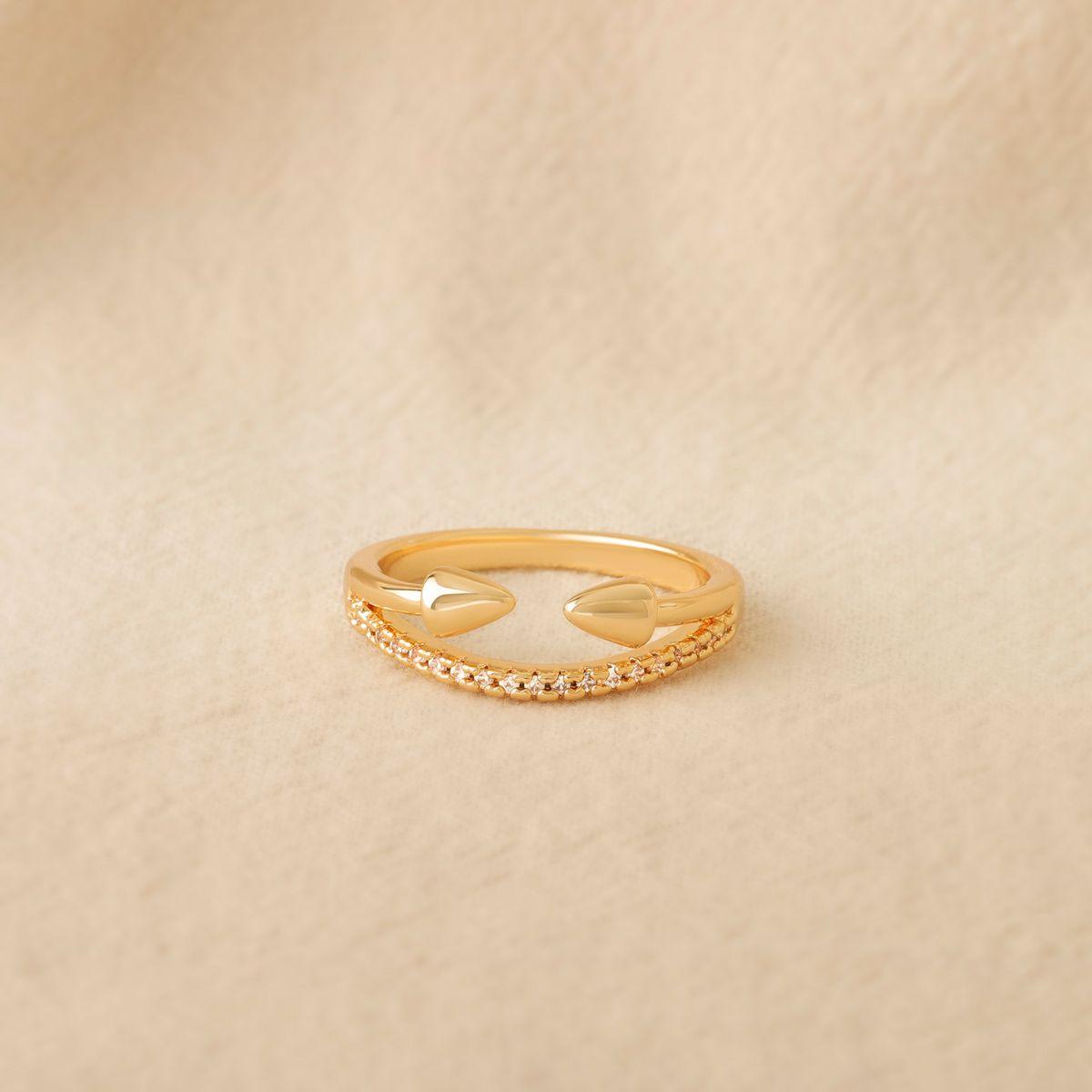 Beaded Arrow Personalized Ring
