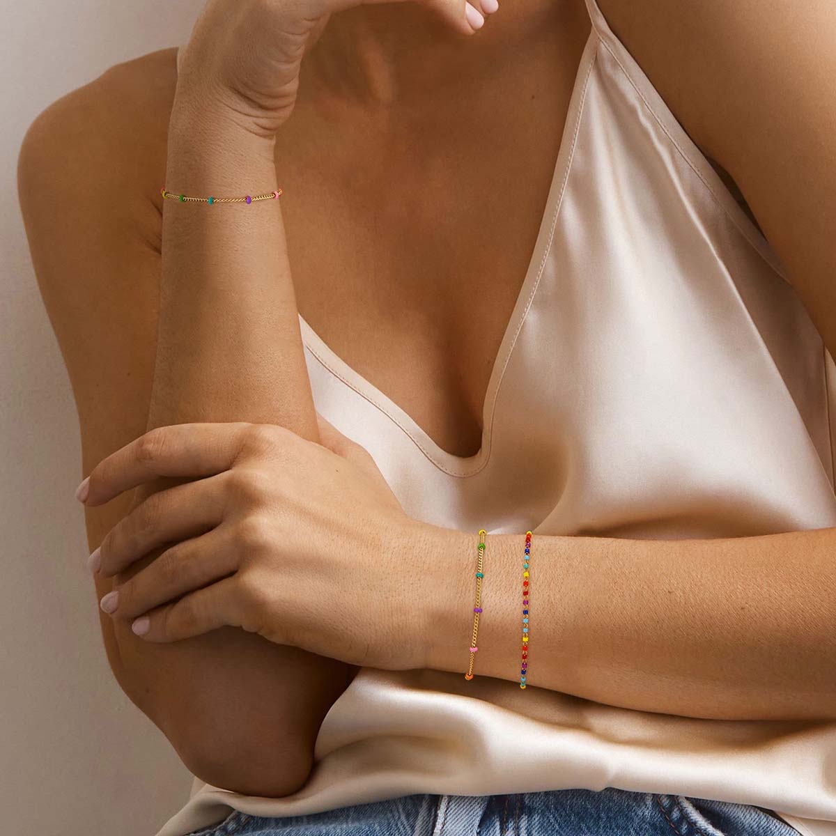 Colorful Beaded Bracelet