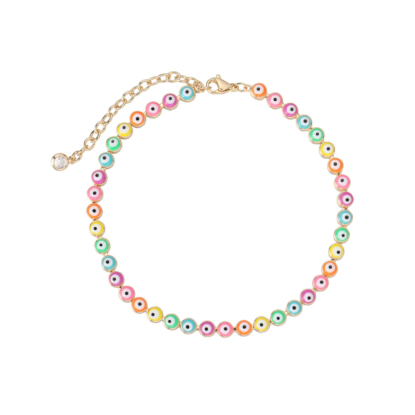 Gold Evil Eye Bracelet