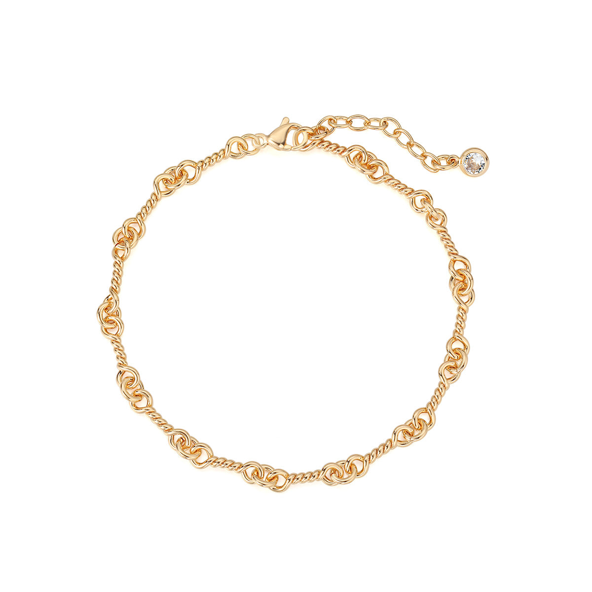 Elegant Gold Chain Bracelet