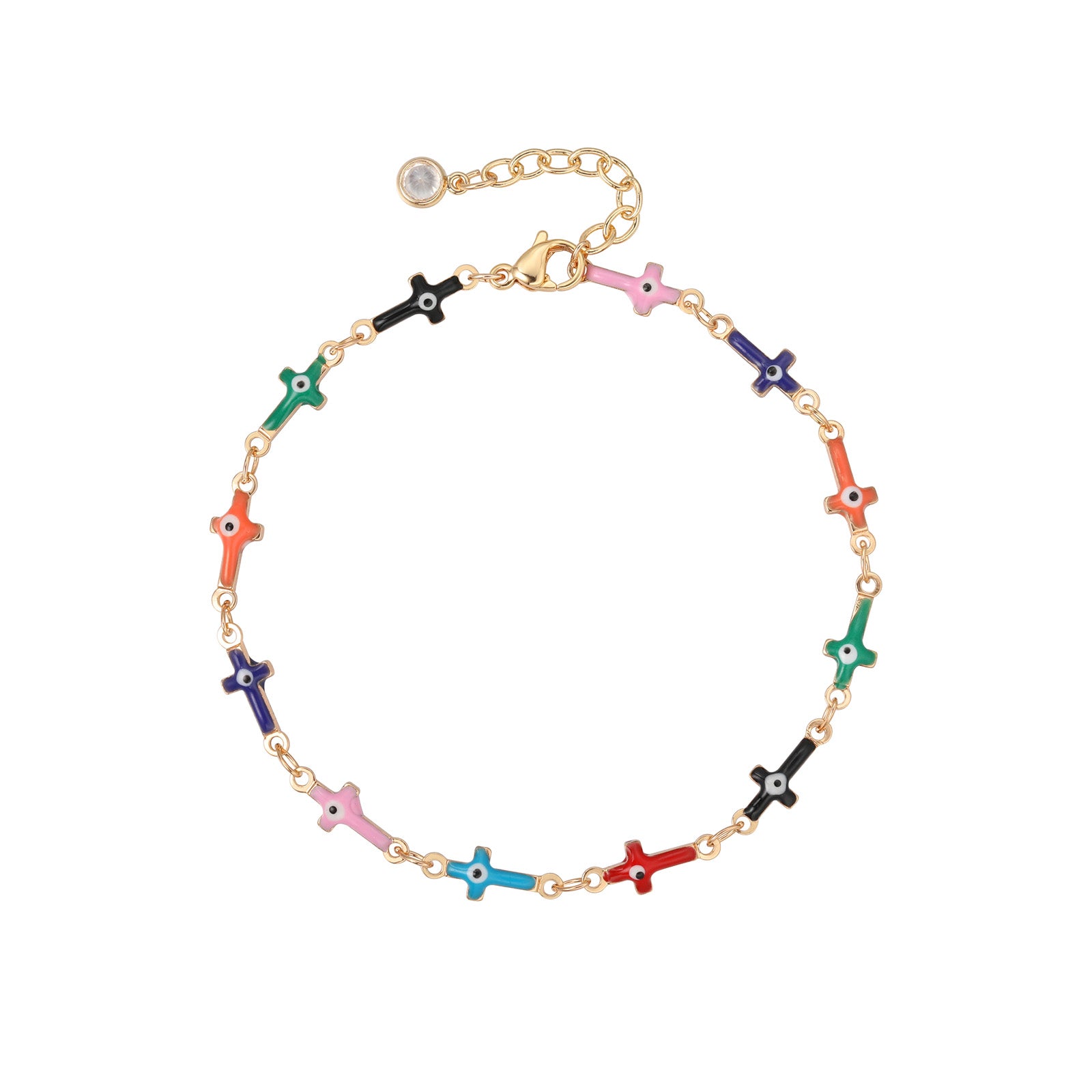 Gold Evil Eye Bracelet