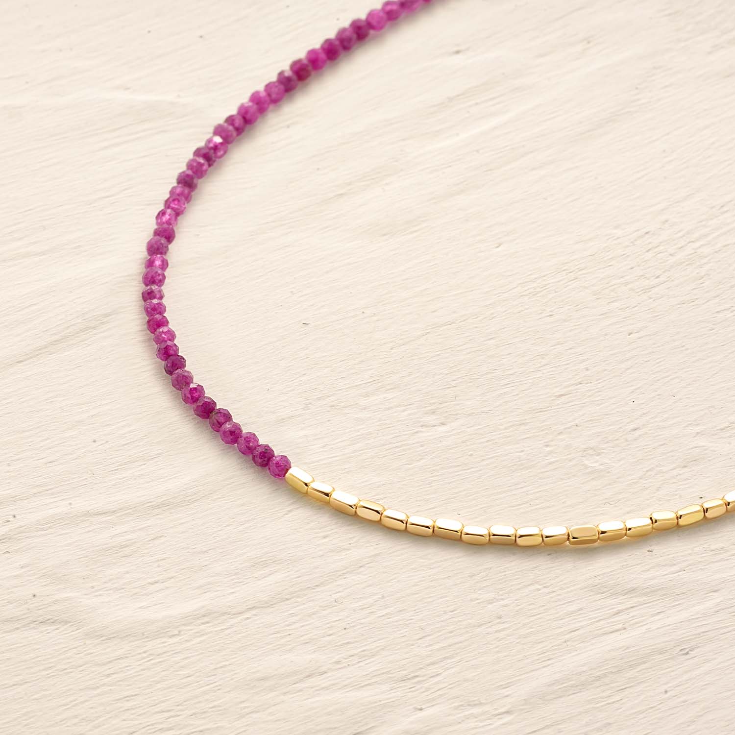 Handmade Gemstone Beaded Anklet