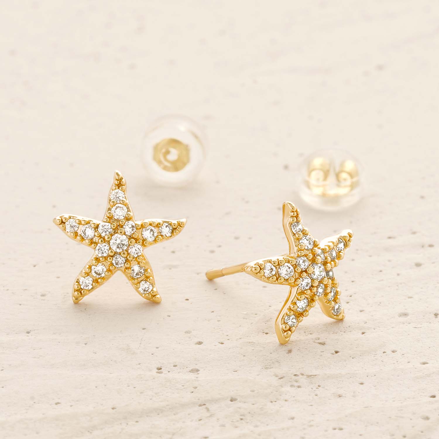 Starfish Stud Earrings