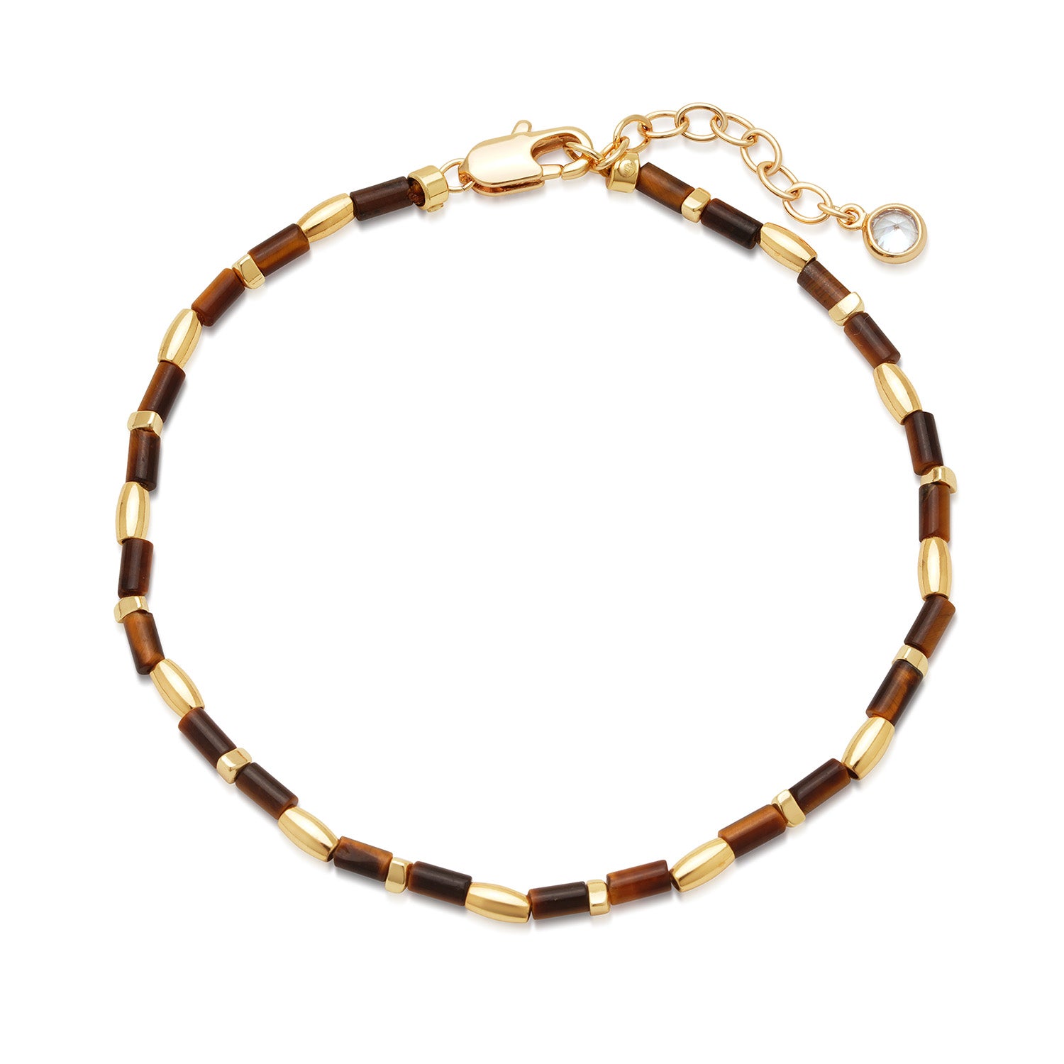 Stone Mixed Triangular Beaded Bracelet