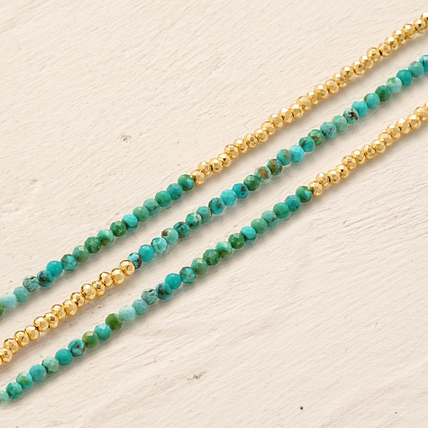 Adjustable Double Layer Beaded Bracelet
