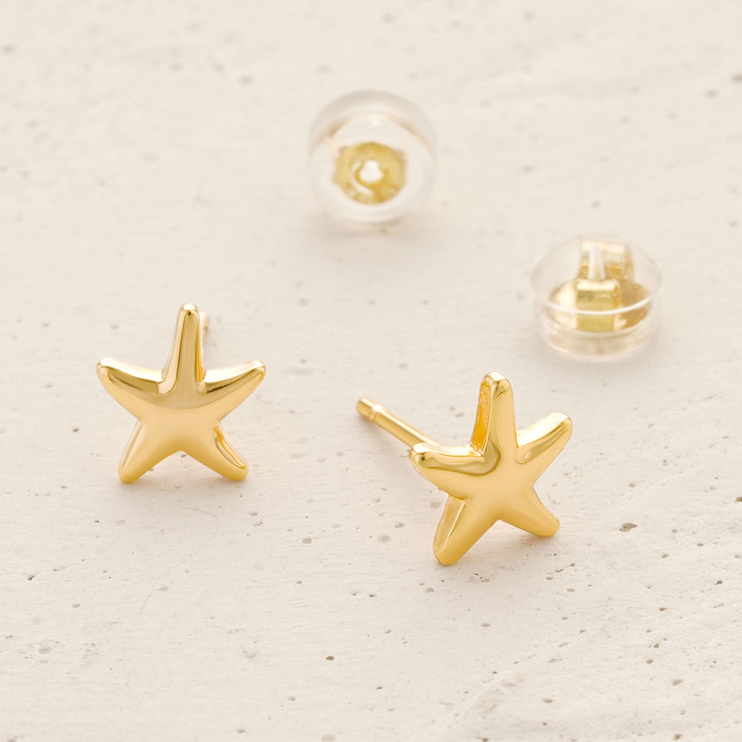 Starfish Stud Earrings