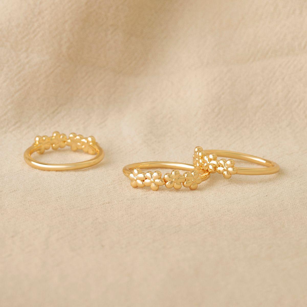 Thin Flower Ring