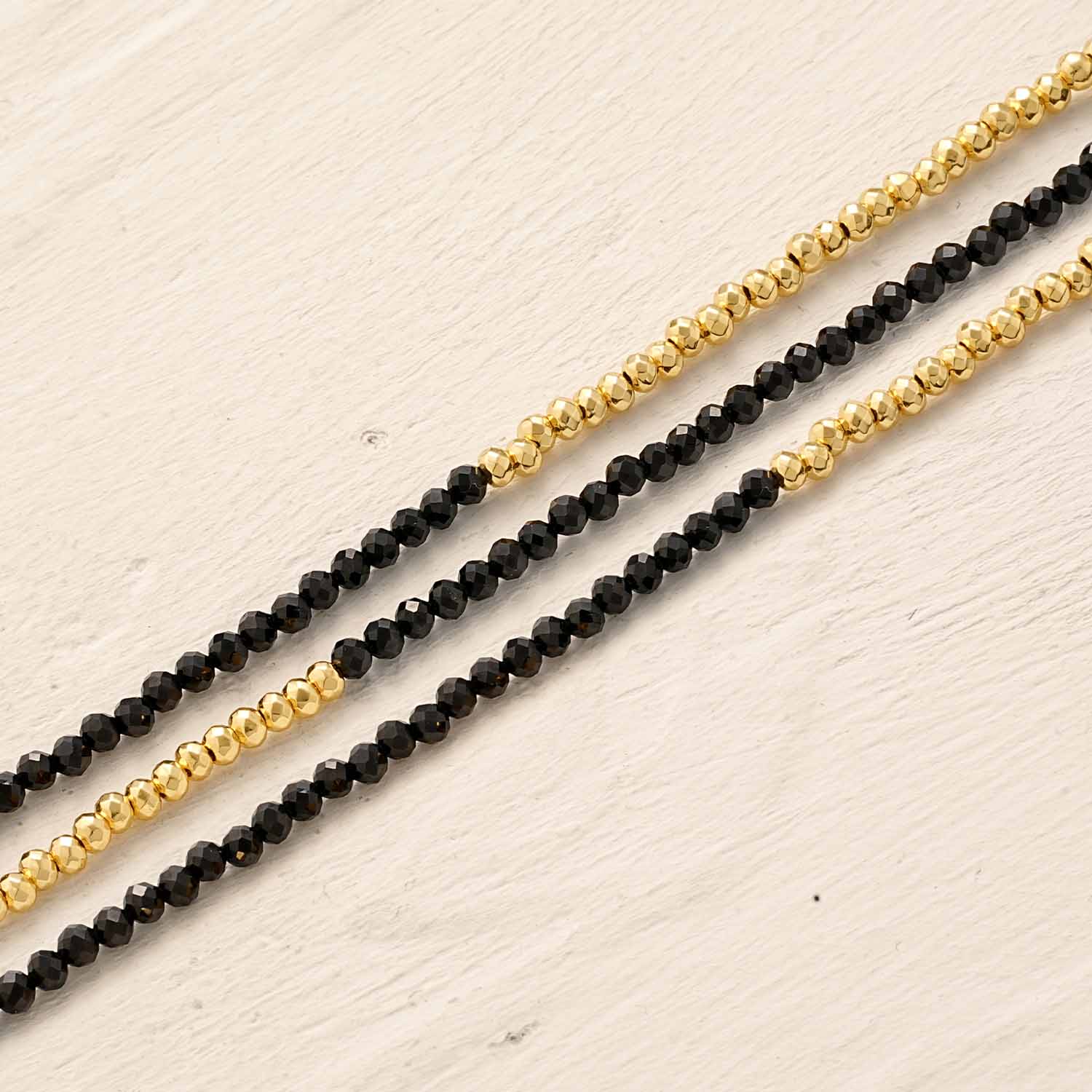 Adjustable Double Layer Beaded Bracelet