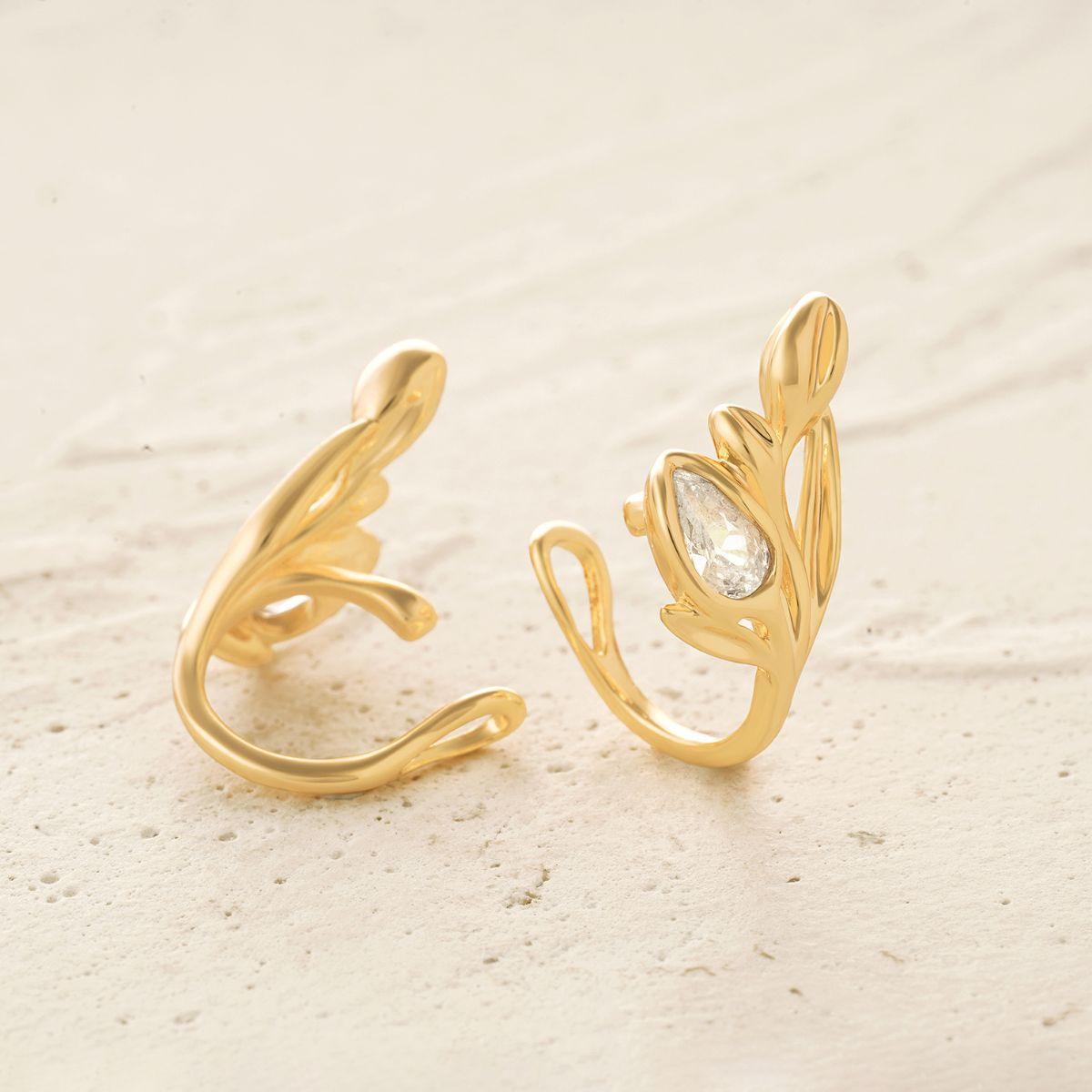 Tulip Flower Ear Cuff