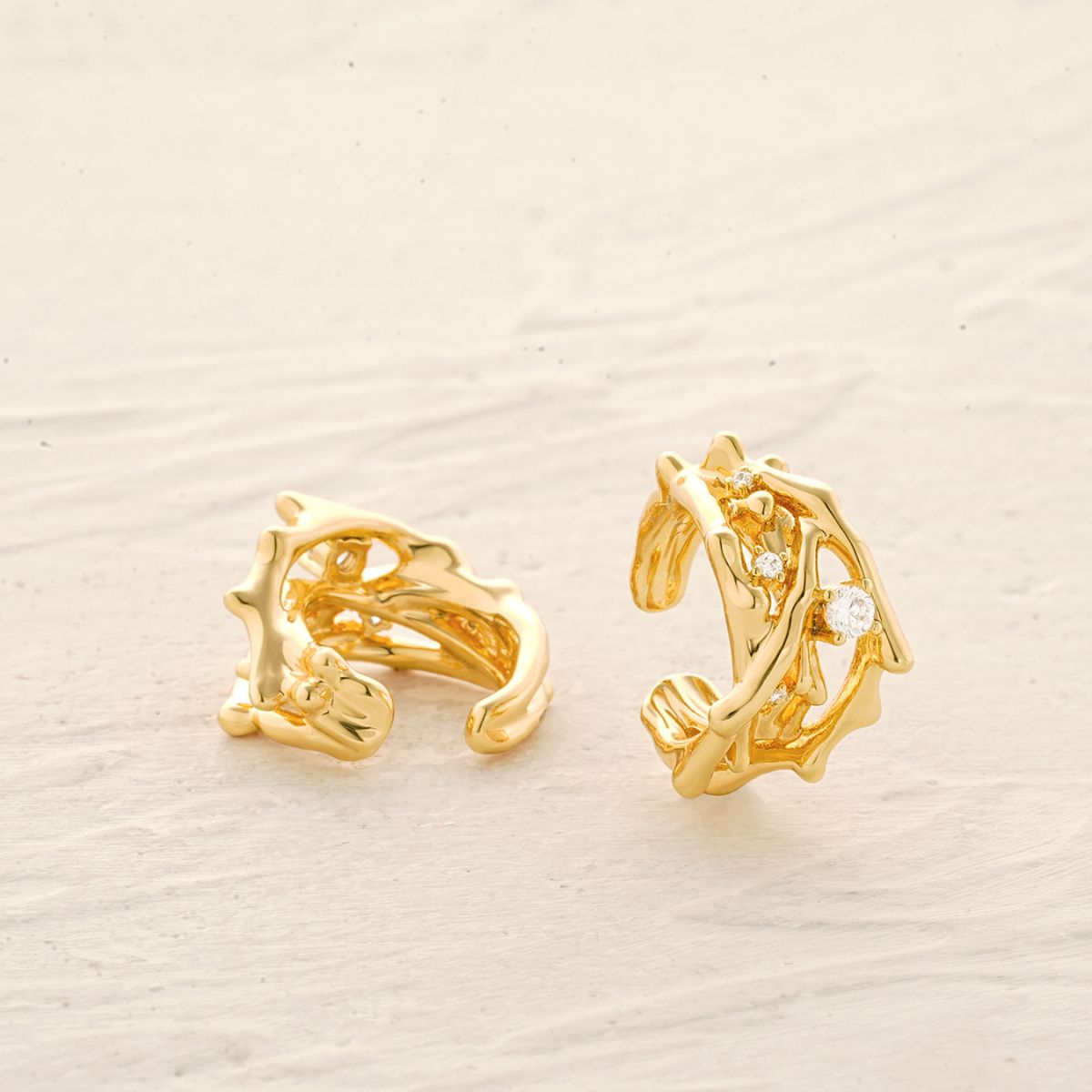 Vine Branch Ear Cuffs