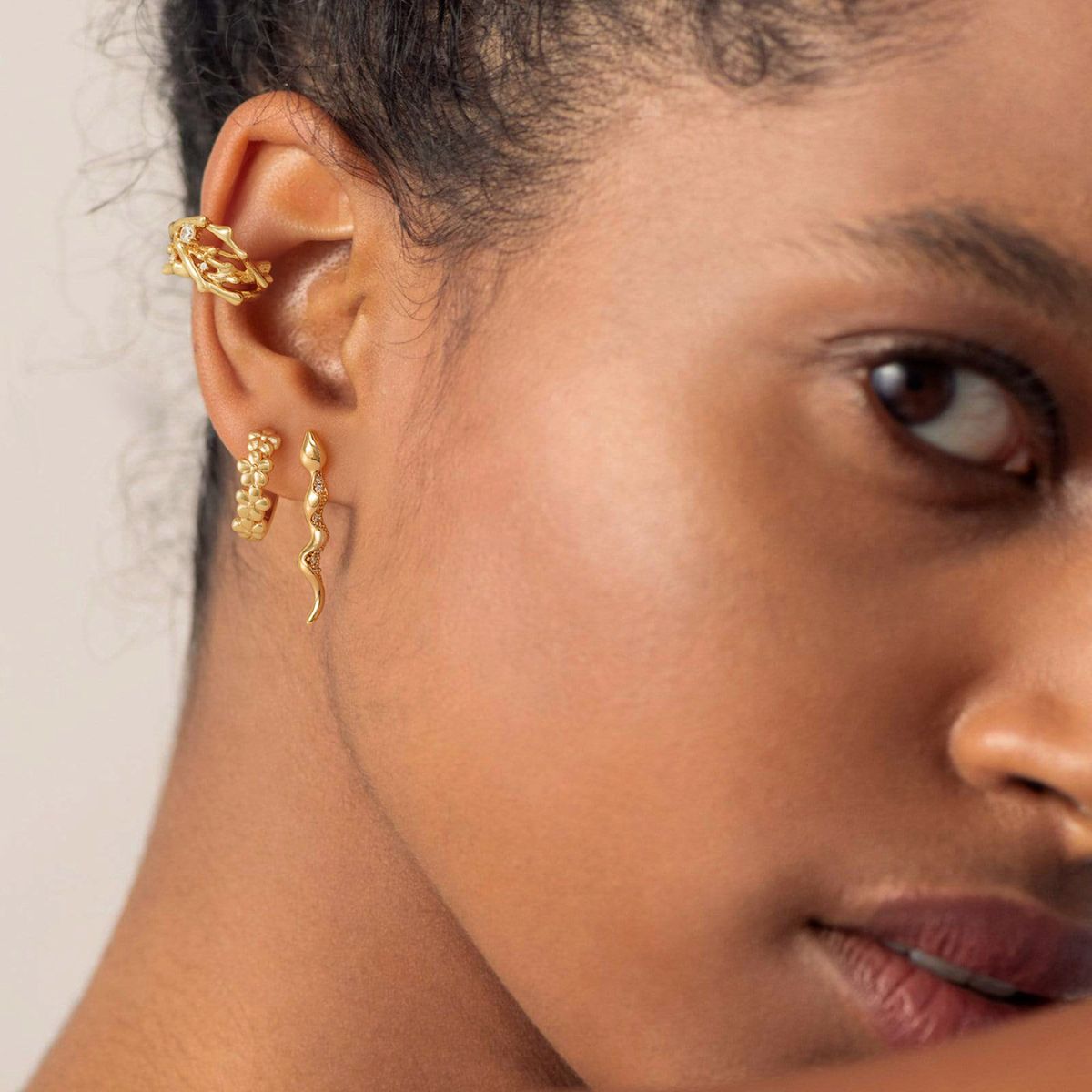 Vine Branch Ear Cuffs