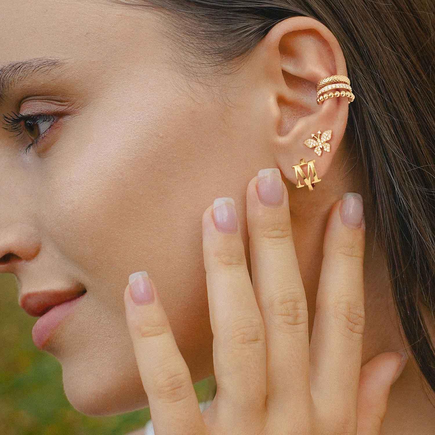 Butterfly Stud Earrings